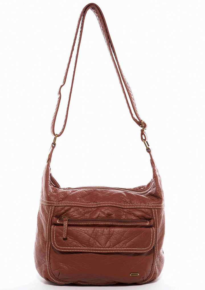 Angelina Crossbody Brown