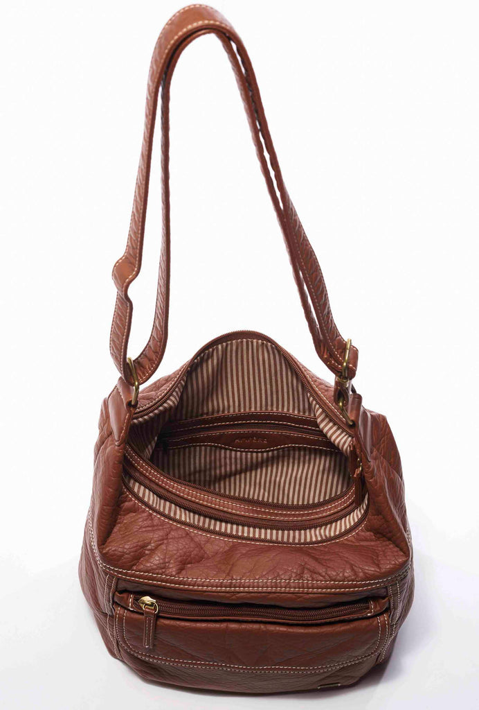 Angelina Crossbody Brown