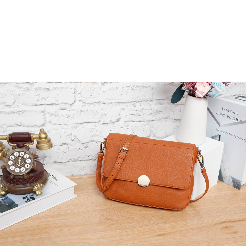 Mimi Crossbody Cognac