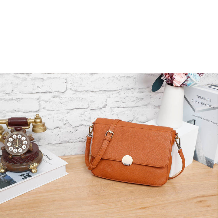 Mimi Crossbody Cognac