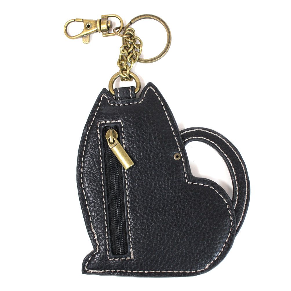 Cat Keychain with Zip