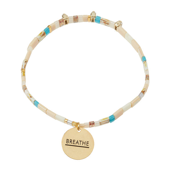 Breathe Ivory Sparkle Gold