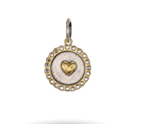 cherishment heart charm