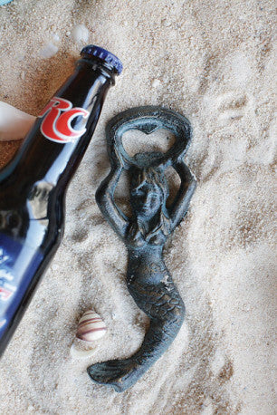 Cast Iron Mermaid bottle opener - Across The Way