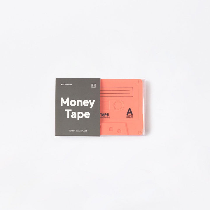 Tape Card Wallet Coral
