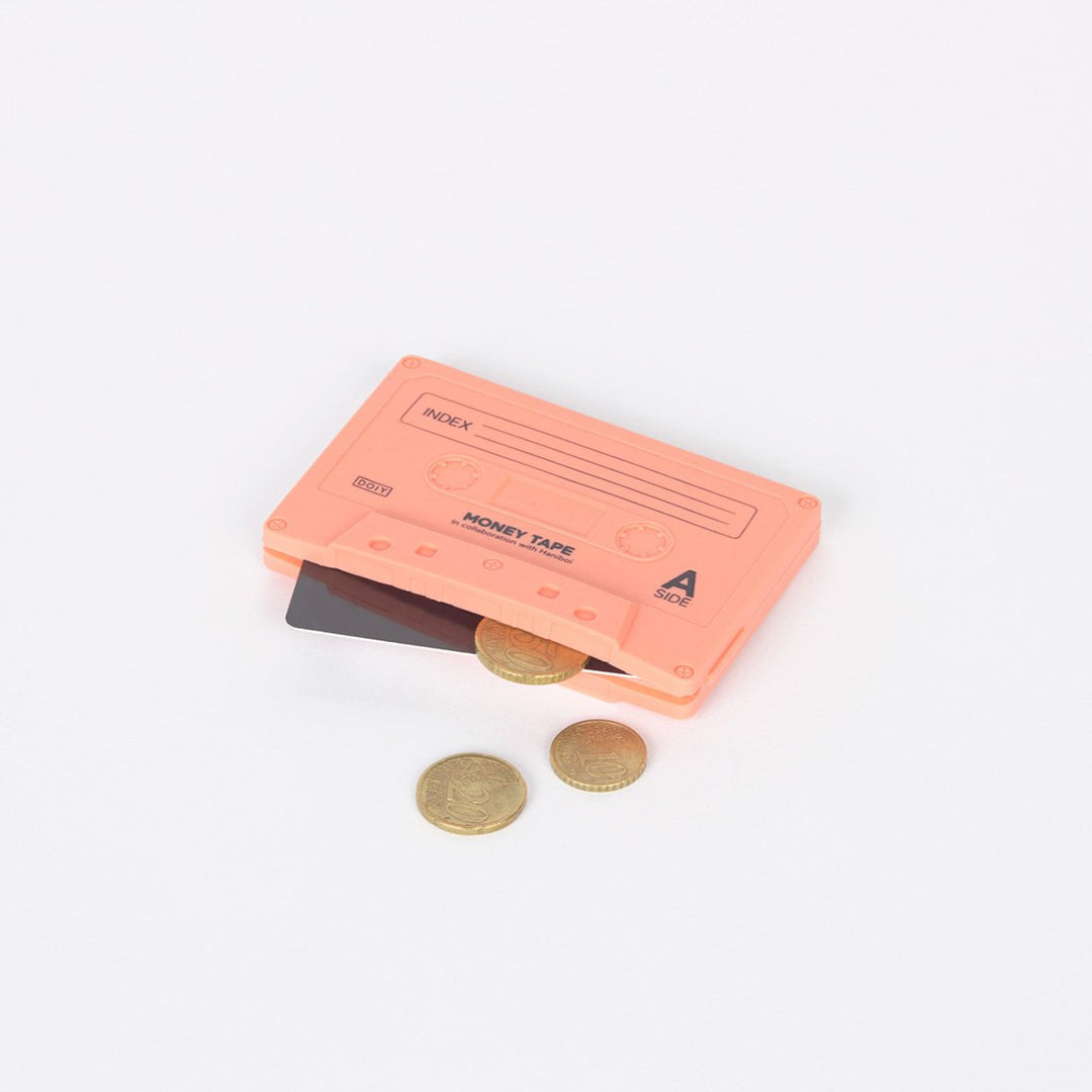 Tape Card Wallet Coral