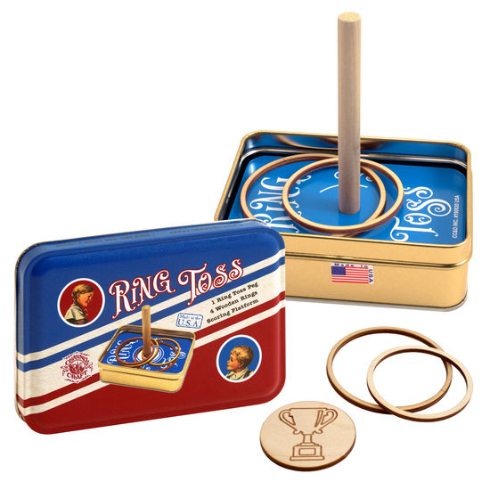 Toy Tin Ring Toss