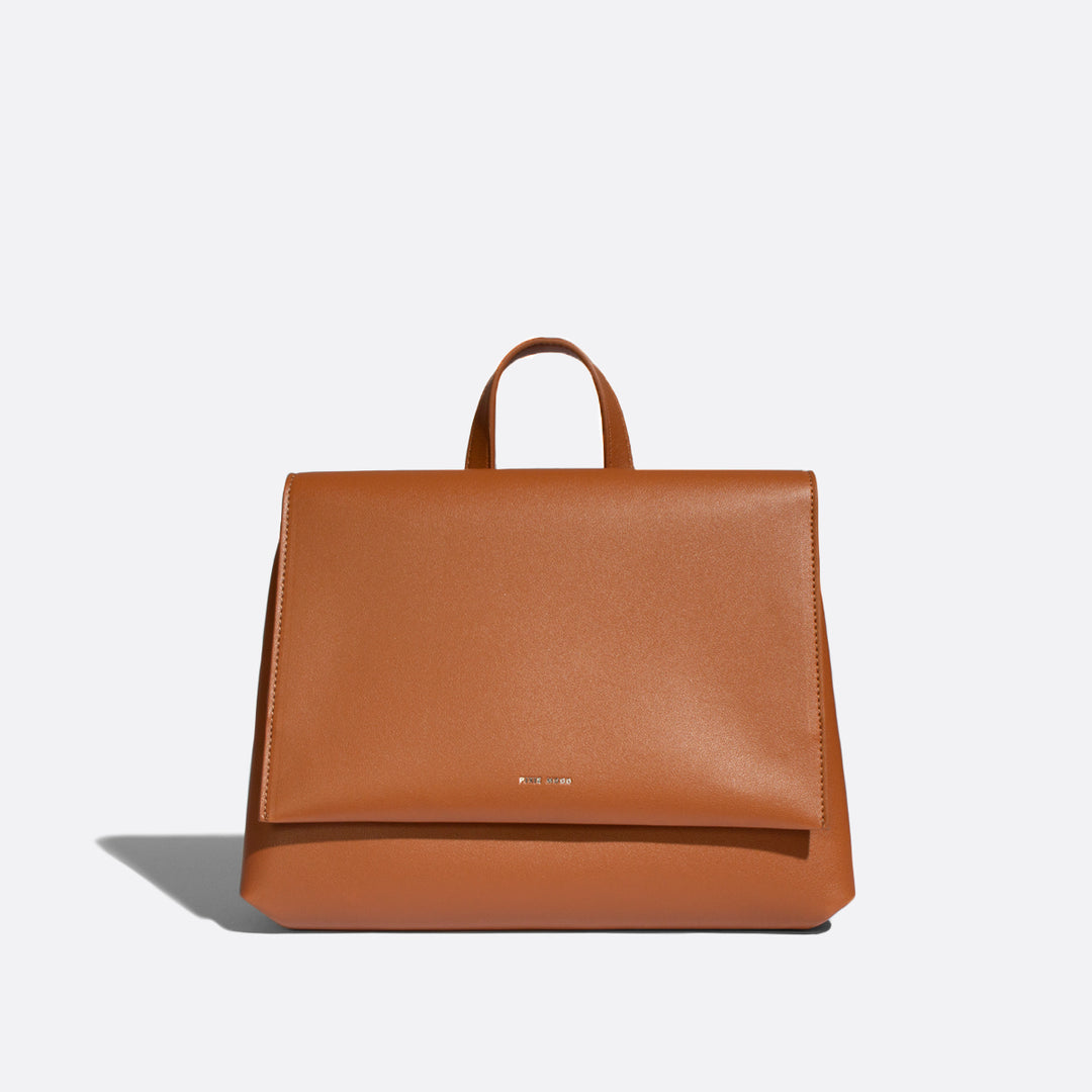 Janice Backpack - Cognac - Across The Way