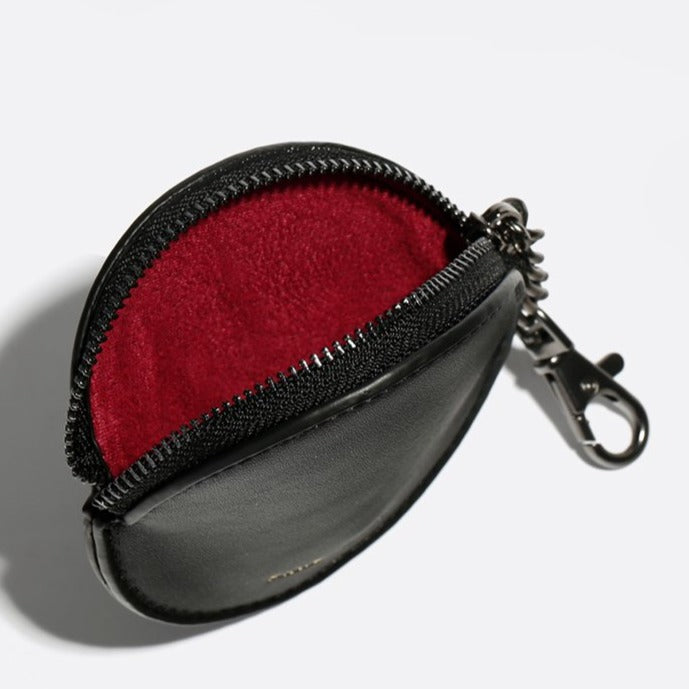 Monica Accessories Pouch - Black Nubuck