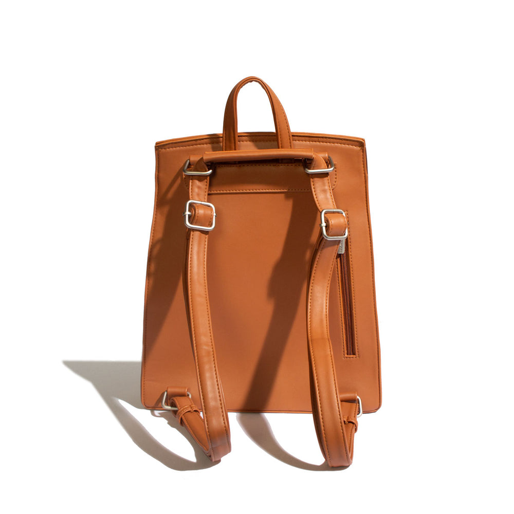 Oscar Backpack Cognac - Across The Way