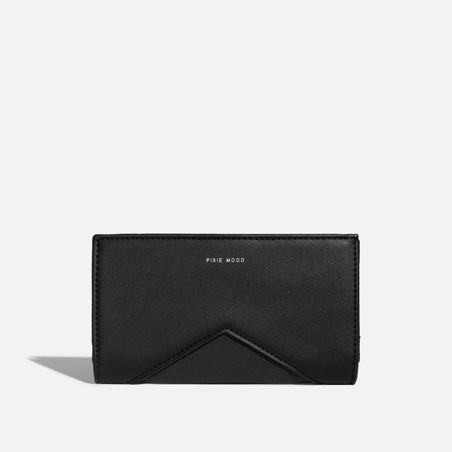 Sophie Wallet - Black/Suede - Across The Way