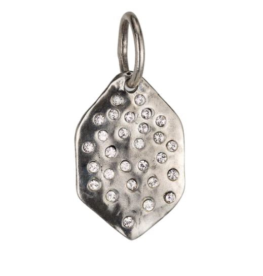 Starshower Trapezium Charm Silver