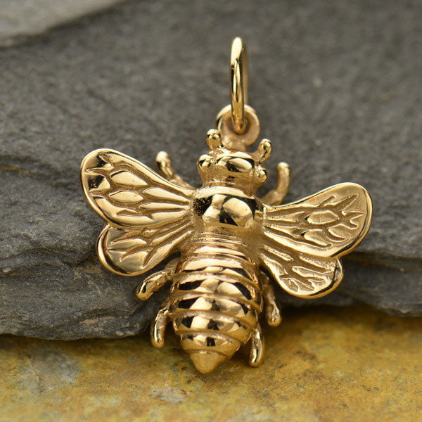 Bronze Bee Pendant