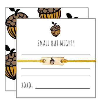 Notes Bracelet, Acorn