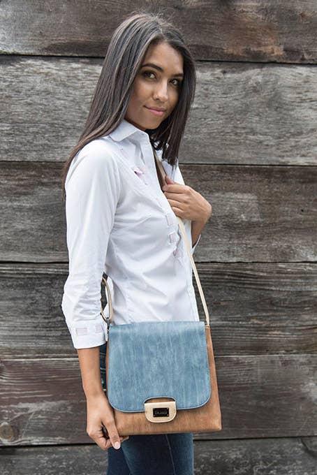 Amy Crossbody - Denim