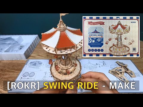 Electro-Mechanical Wooden Puzzle: Swing Ride