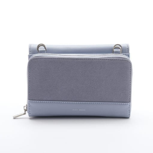 Jane 2-in-1 Wallet Purse - Lavender/Suede - Across The Way