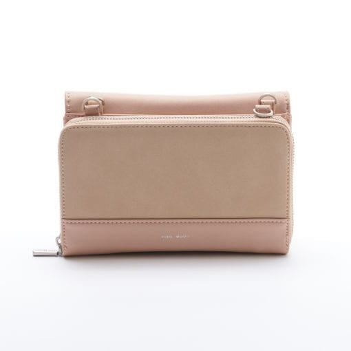 Jane 2-in-1 Wallet Purse - Tan/Suede - Across The Way