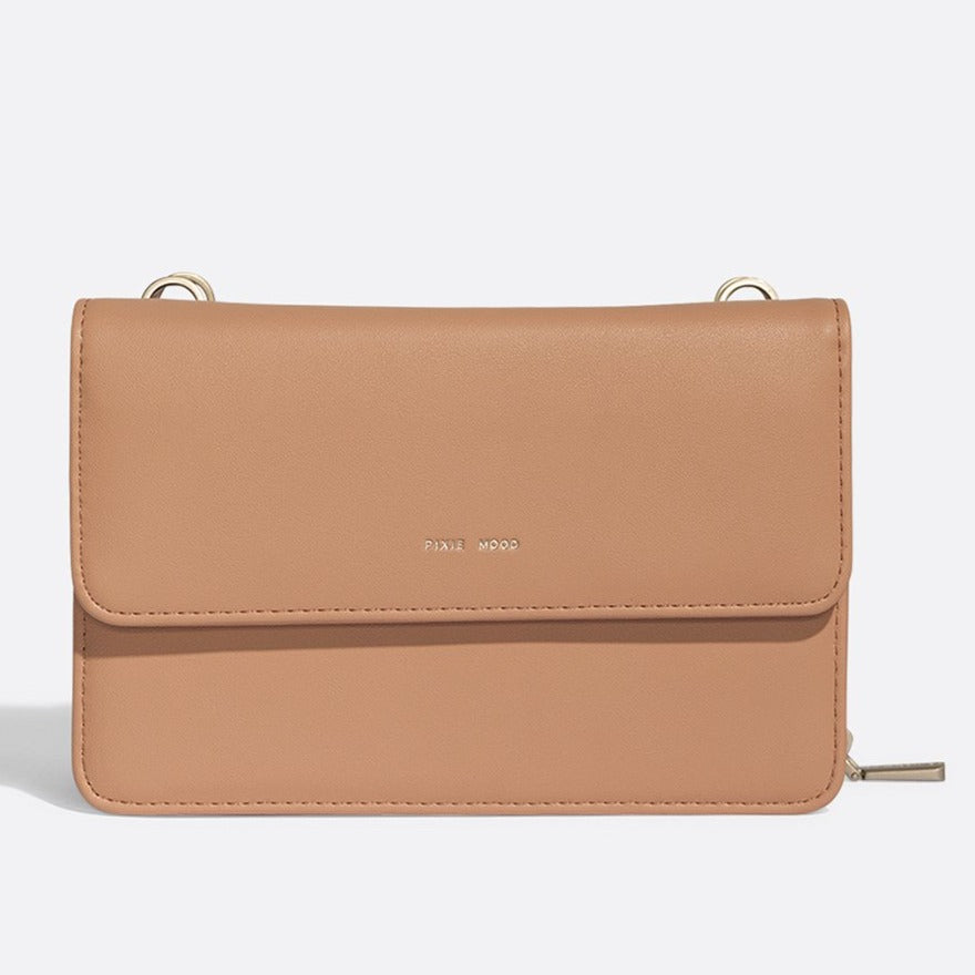 Jane 2-in-1 Wallet Purse - Apricot / Metallic Rose