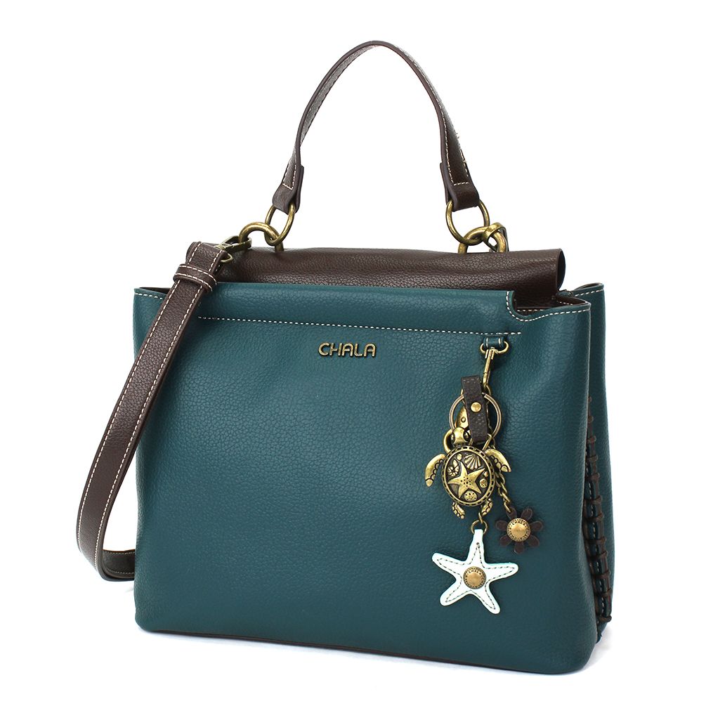 Turtle Turquoise Charming Satchel