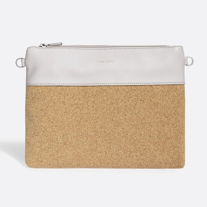 Nicole Pouch Large - Cloud / Cork