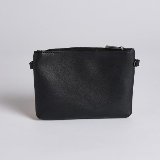 Nicole Wristlet - Black w Cork - Across The Way