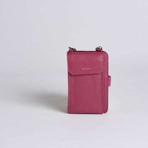 Rae Phone Crossbody - Red Bean